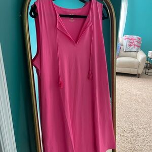 Lilly Pulitzer Roxie Pink Sleeveless Coverup